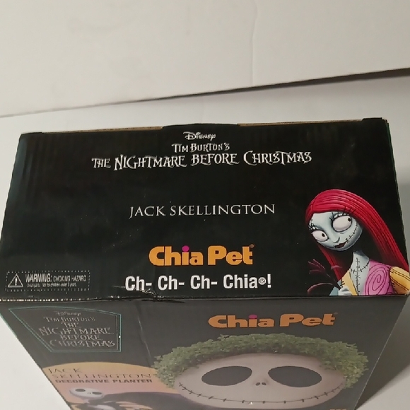 Disney Black and Green Jack Skellington Chia Pet - Picture 3 of 4